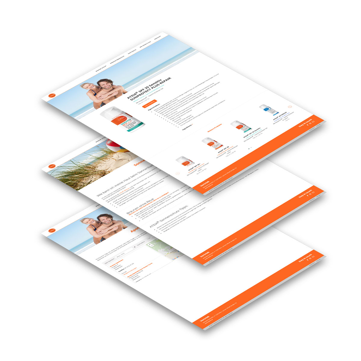 Ateia multiple sites